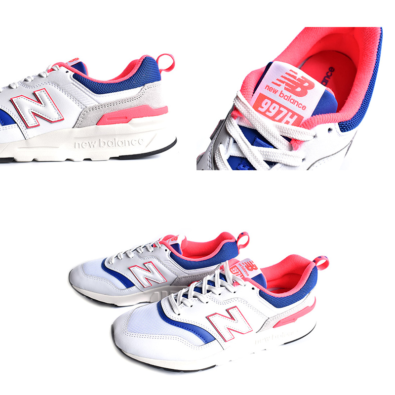 限定 ニューバランス スニーカー New Balance Cm997haj White Trico 白 ホワイト トリコ 青 ピンク メンズ 海外限定 日本未発売 希少モデル スニーカー ショップ シューズ 大阪 北堀江 プレシャスプレイス Import Shoes Clothes Shop Precious Place