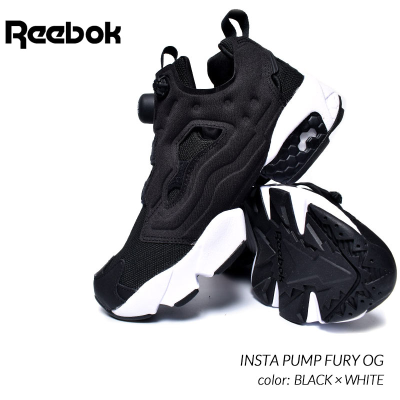 reebok insta pump fury og black